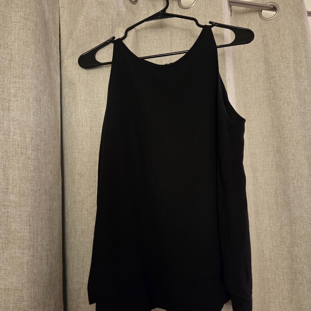 Mercer & Madison Small Black Sleeveless Top